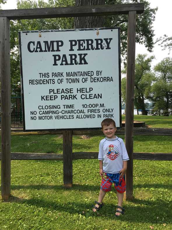 Colin Welcomes You to Camp Perry